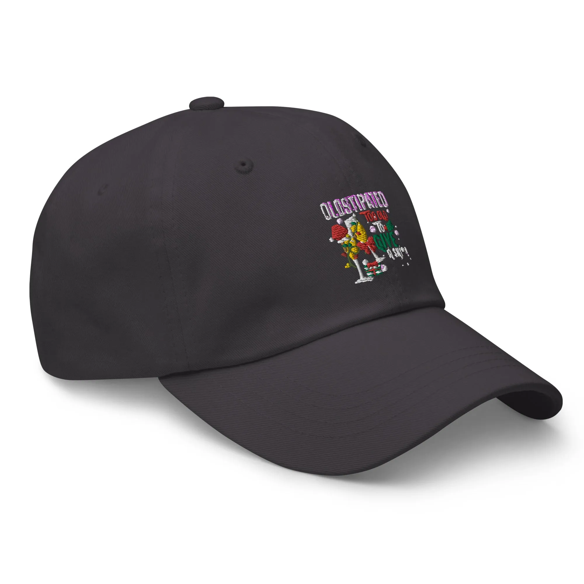 Merry Christmas CONSTIPATED Too Old To Give A Sh Dad hat