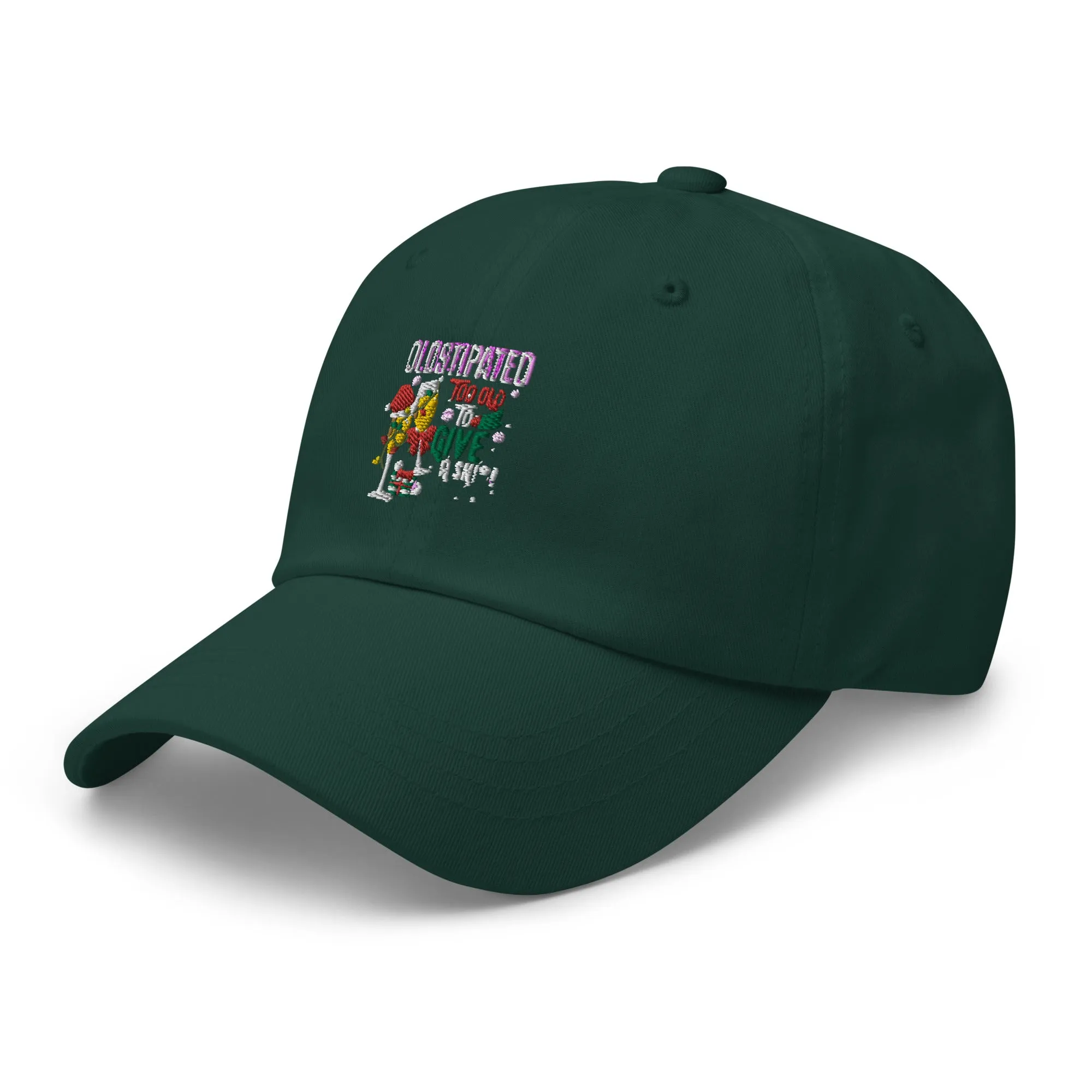 Merry Christmas CONSTIPATED Too Old To Give A Sh Dad hat