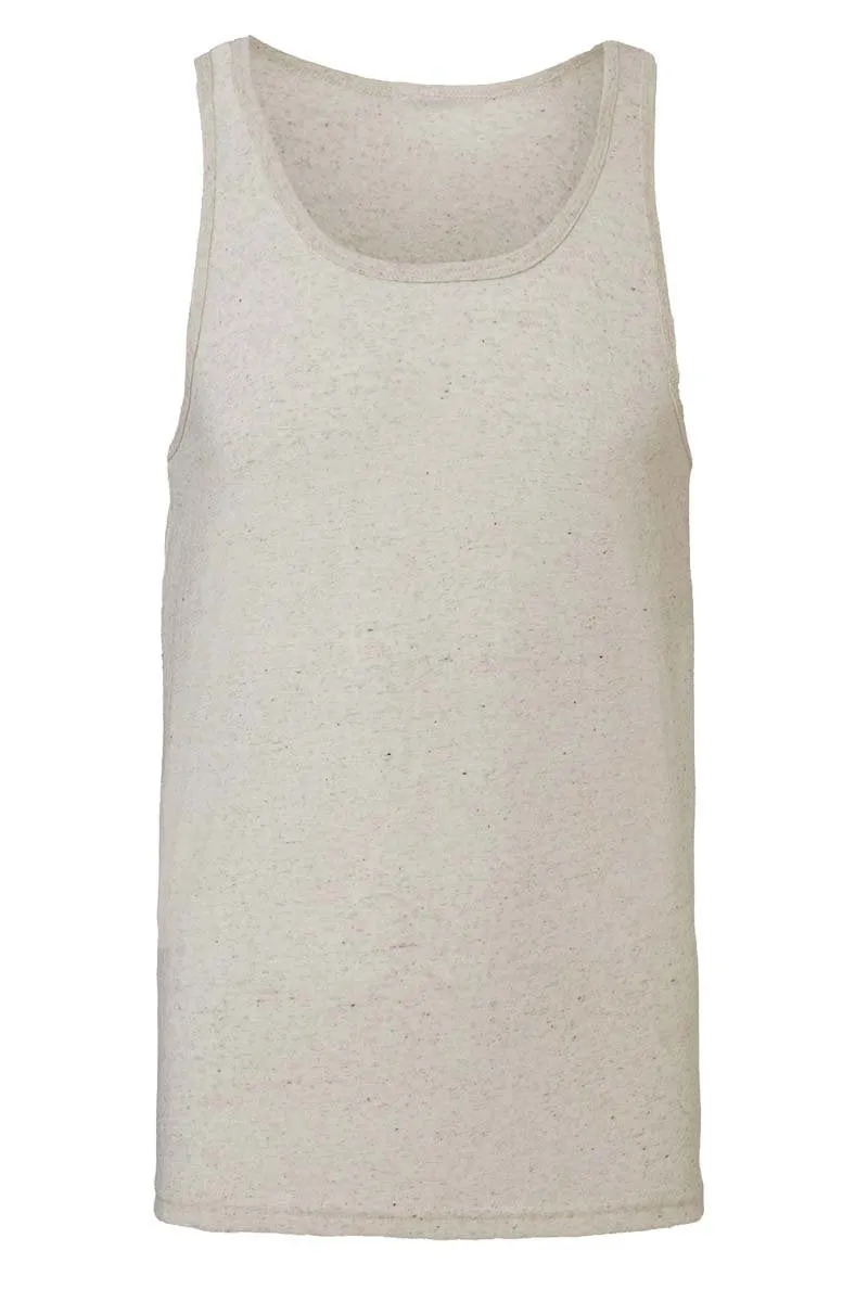 Messy Bun Small Town Girl Unisex Jersey Tank