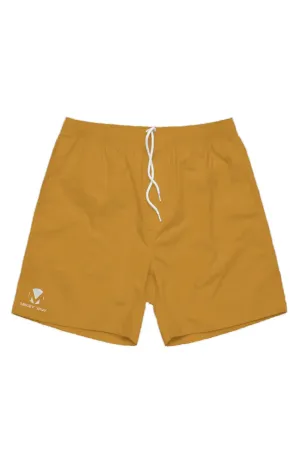 Monogram Mustard Short Shorts