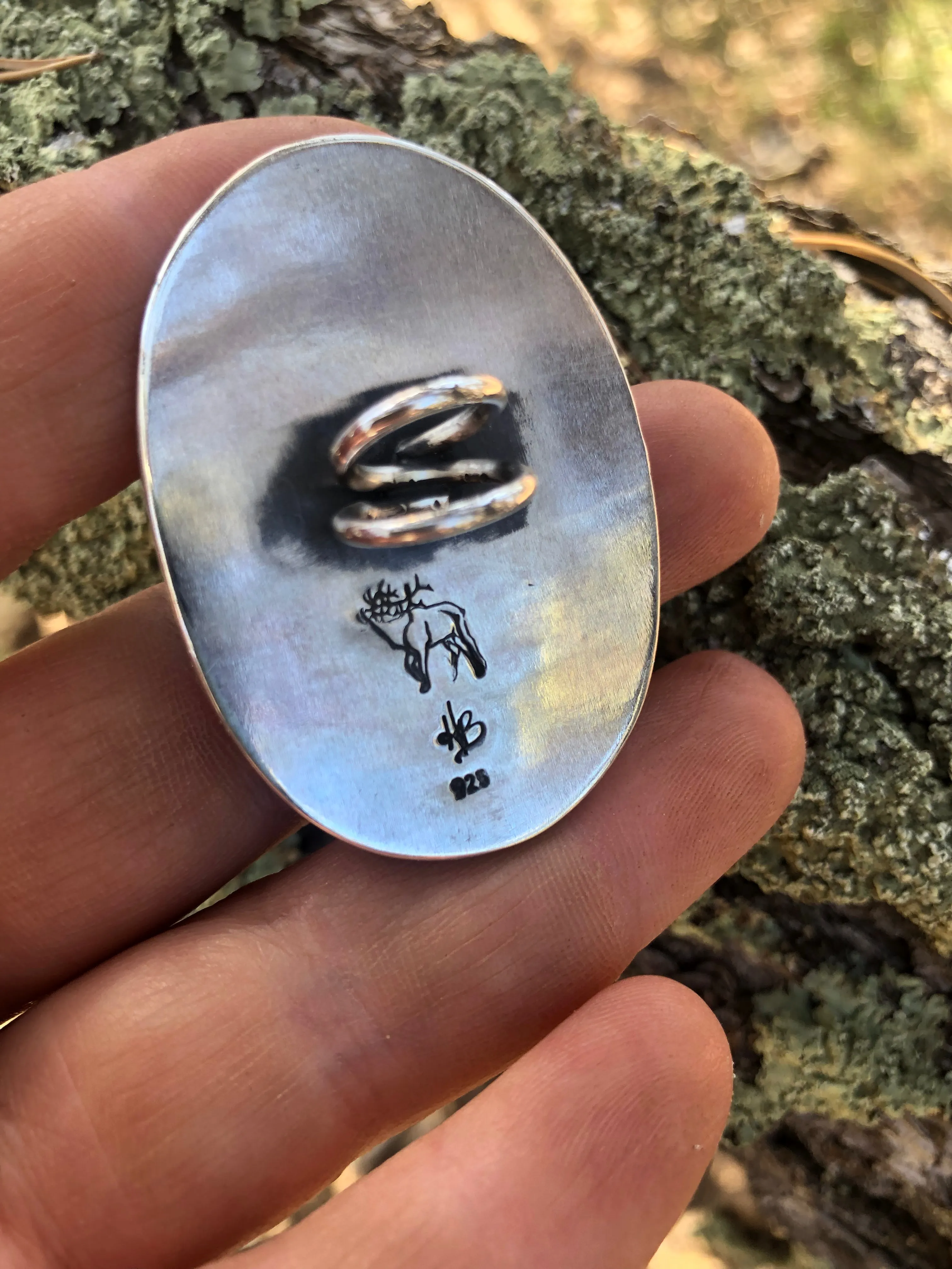 ‘Mountain Boulders’ Custom Bolo Tie