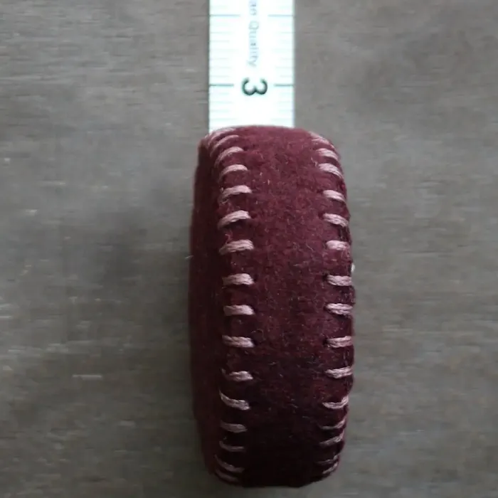 NNK Hand Stitched Woolen Tape Measure