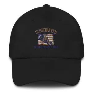 OLDSTIPATED Too Old To Give A Sh***! Dad hat