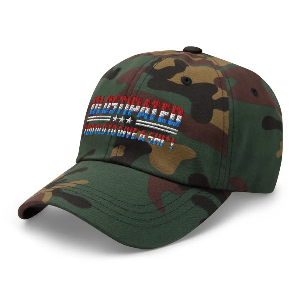 OLDSTIPATED Too Old To Give A Sh***! Dad hat