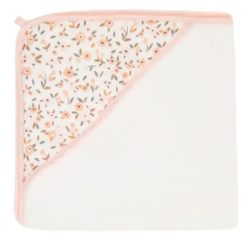 Organic Hooded Towel - Floral Bouquet