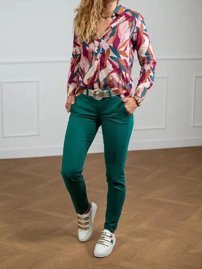 Pantalón Chino Happy Paris Joy Jade