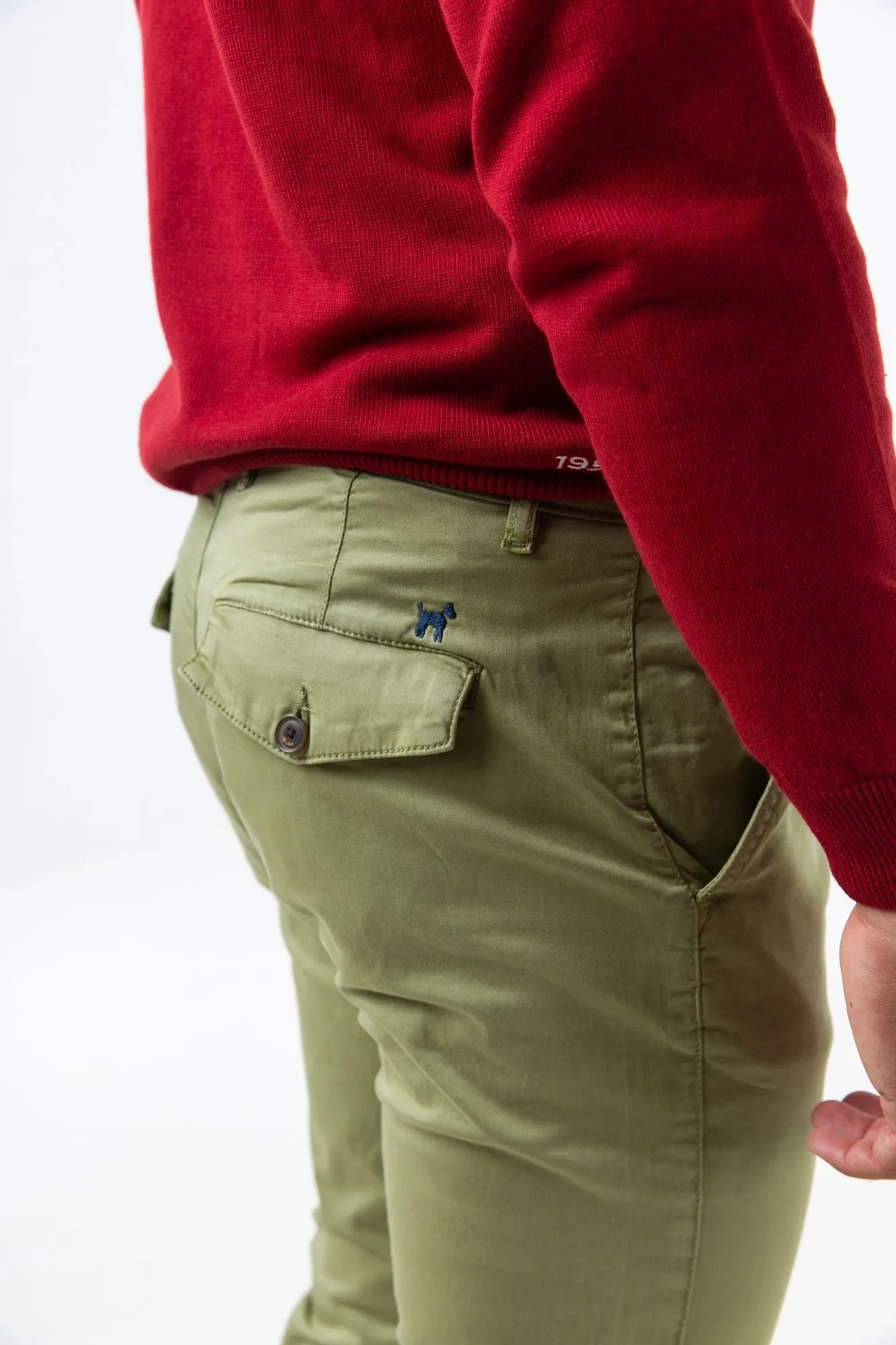 Pantalón Chino Regular Fit Khaki
