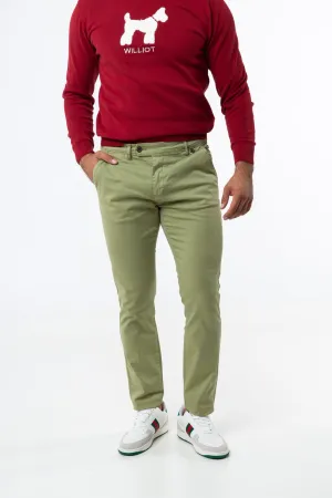 Pantalón Chino Regular Fit Khaki