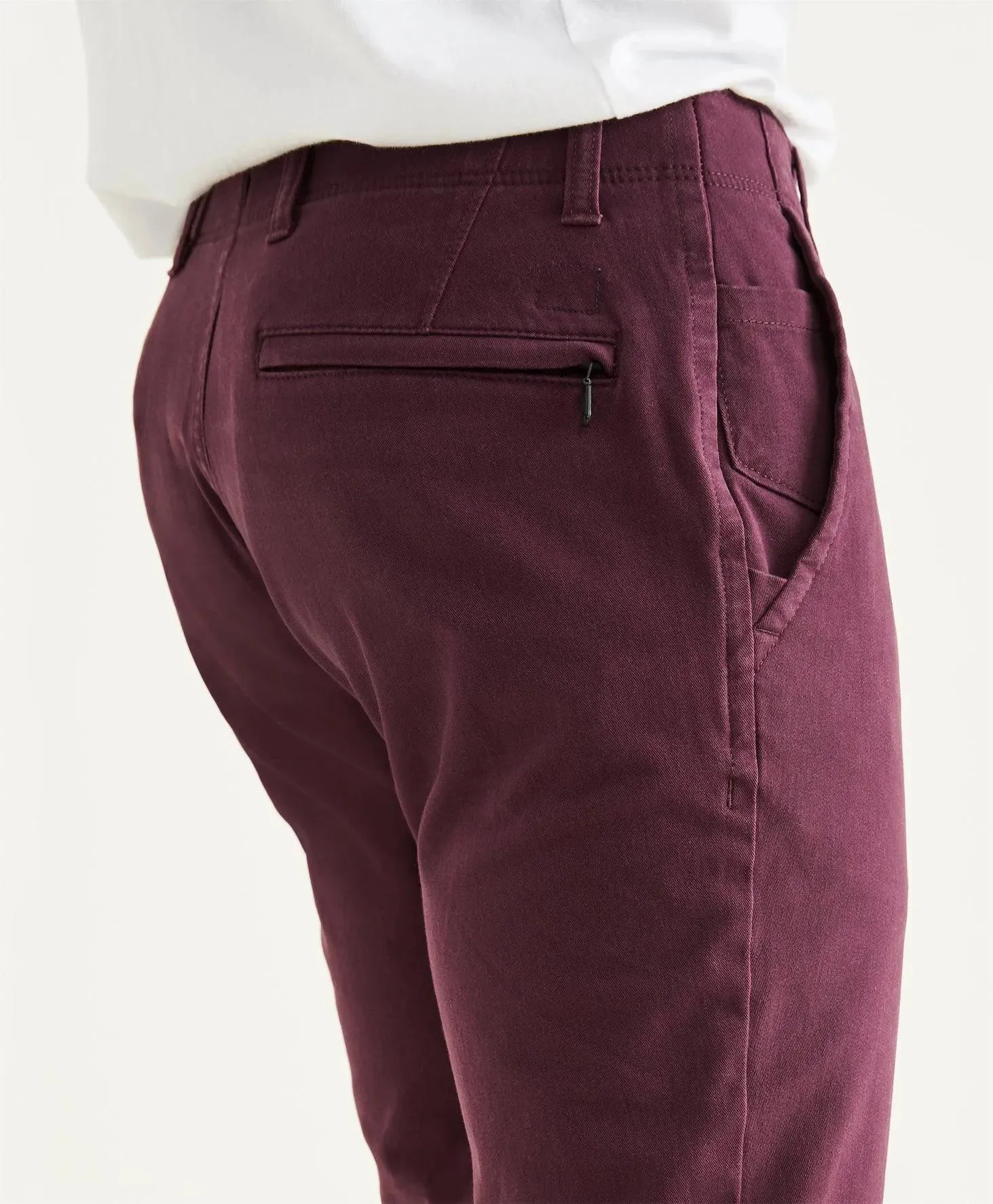 Pantalones Chinos Skinny Fit Smart 360 Flex™ Alpha Khaki Pants Winetasting Brown