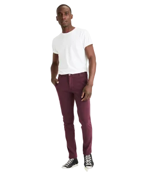 Pantalones Chinos Skinny Fit Smart 360 Flex™ Alpha Khaki Pants Winetasting Brown