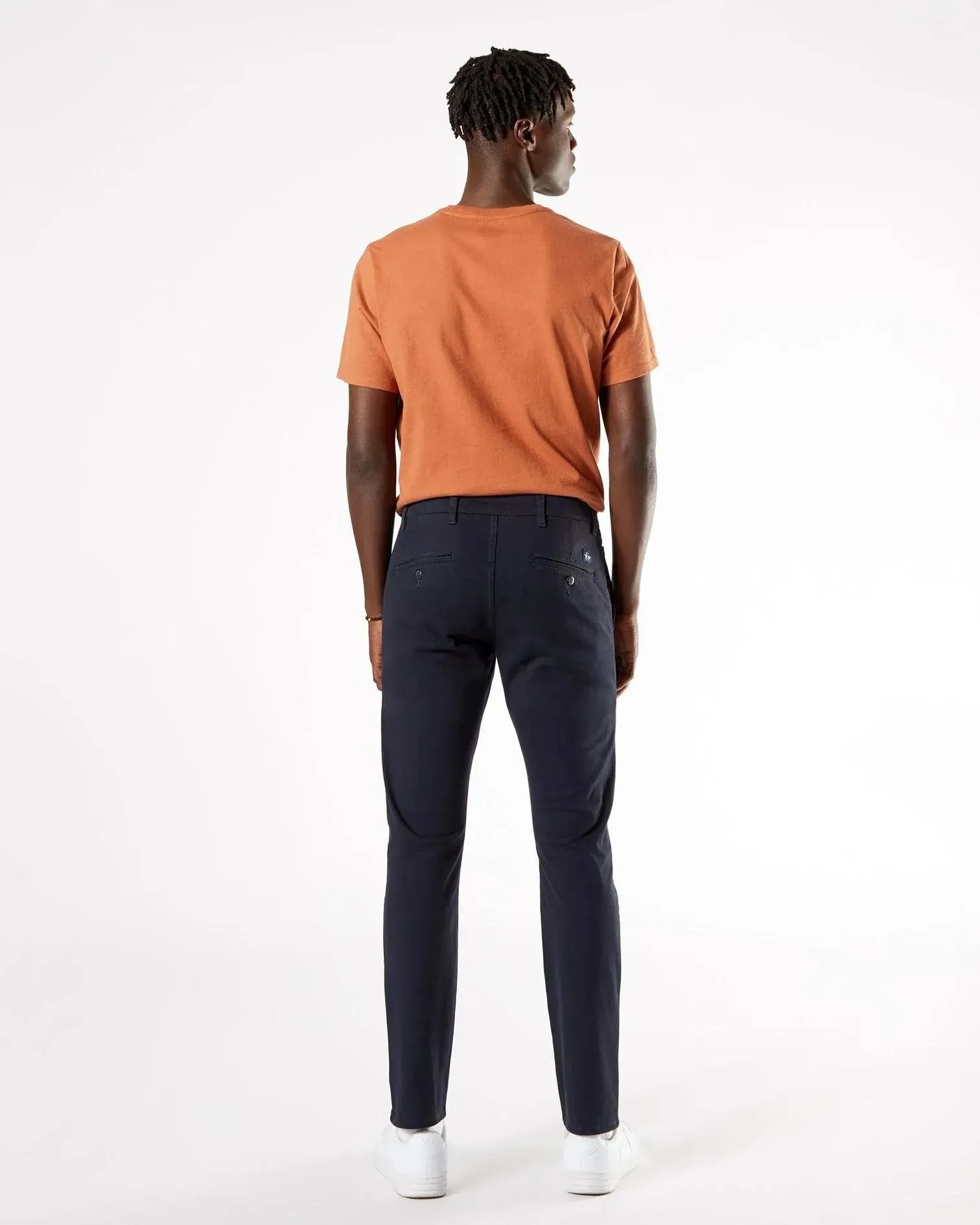 Pantalones Skinny Fit Supreme Flex Alpha Khaki Navy Blue