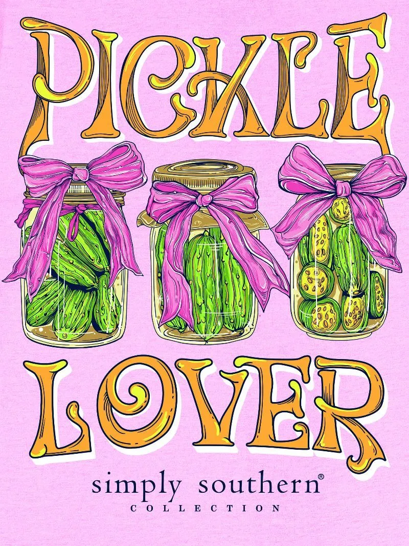 'Pickle Lover' Short Sleeve Tee by Simply Southern