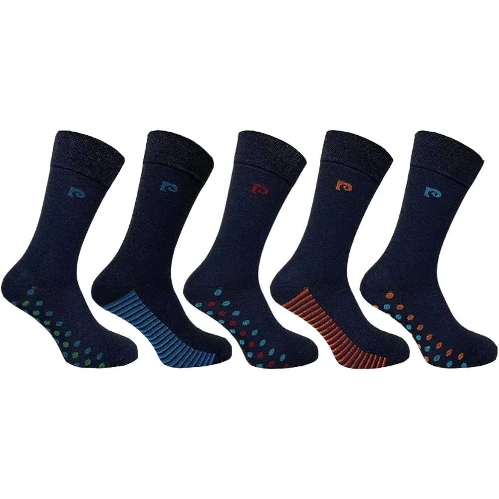 Pierre Cardin 5 Pack Socks - Black