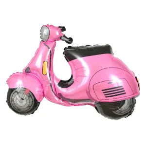 Pink Vespa Supershape Foil balloon