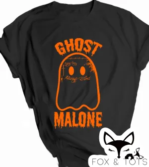 Pre order NEON ORANGE GHOST MALONE tee - 1 week TAT