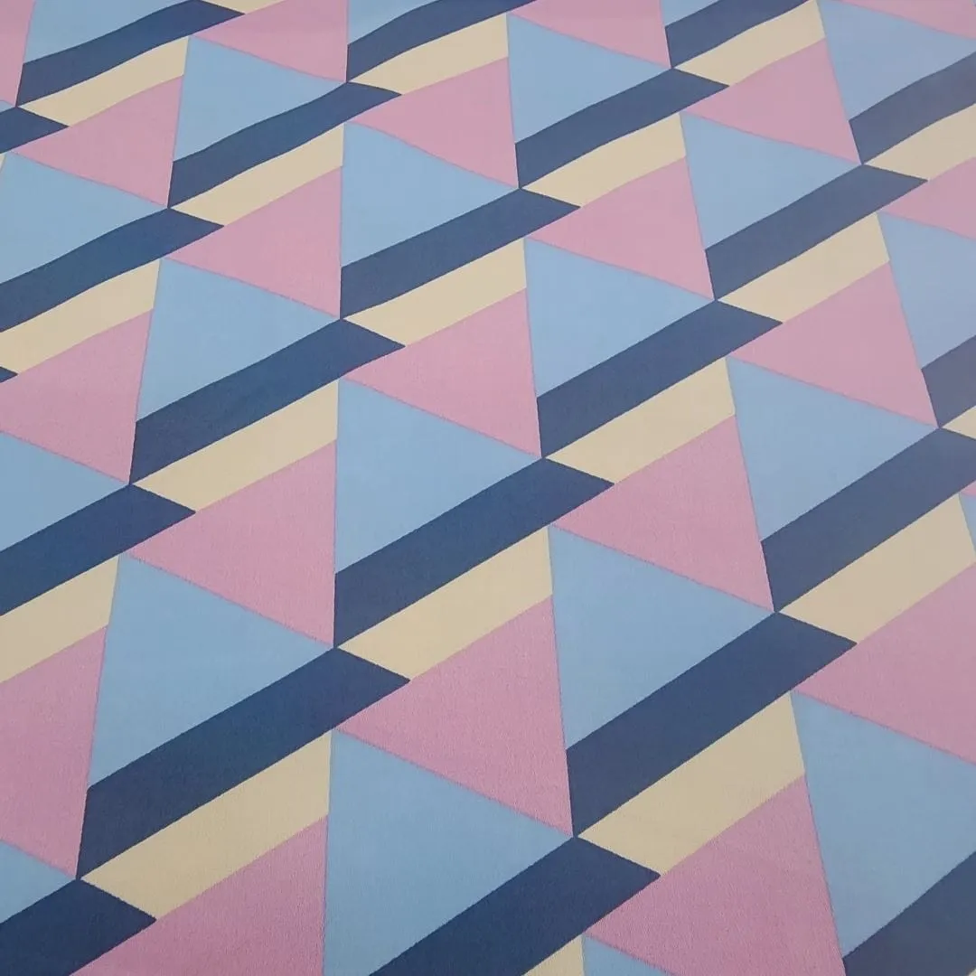 Printed Cotton Chino Fabric 150cm Pink