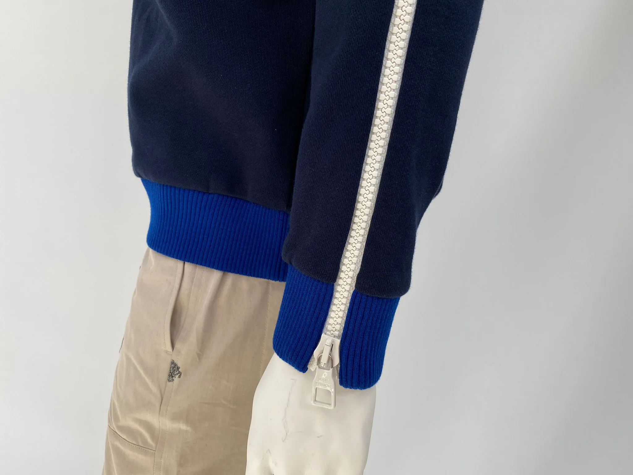 Printed Multi Zipped Sweatshirt
