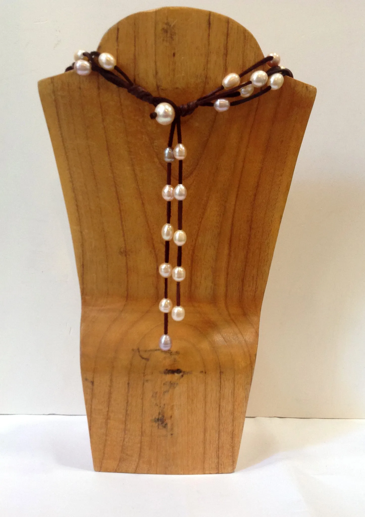 "Dancing Cloud" Freshwater Pearl Necklace