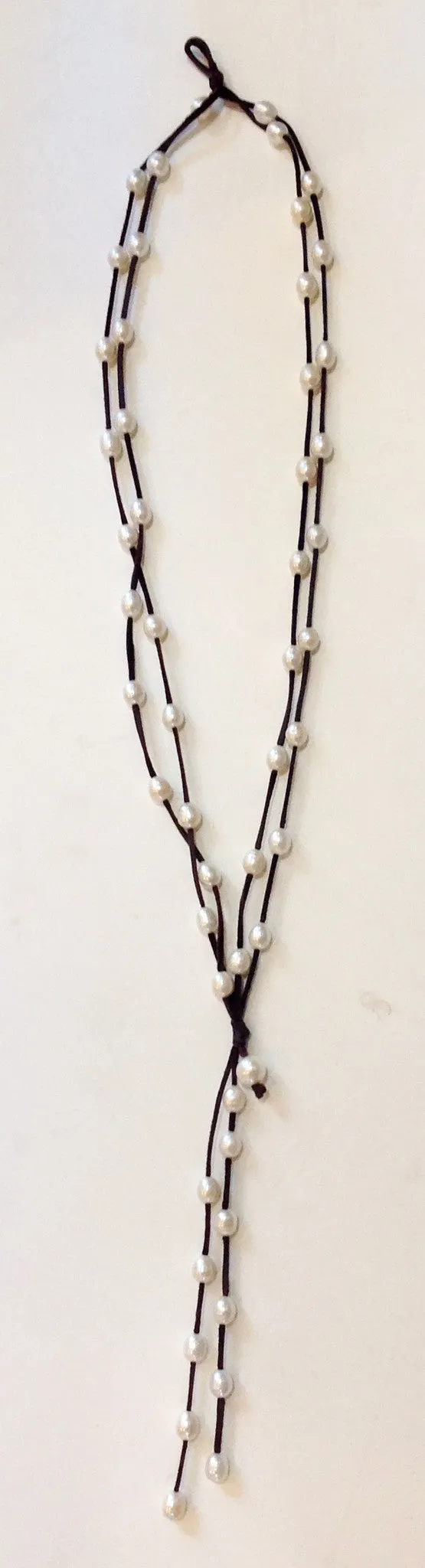 "Dancing Cloud" Freshwater Pearl Necklace