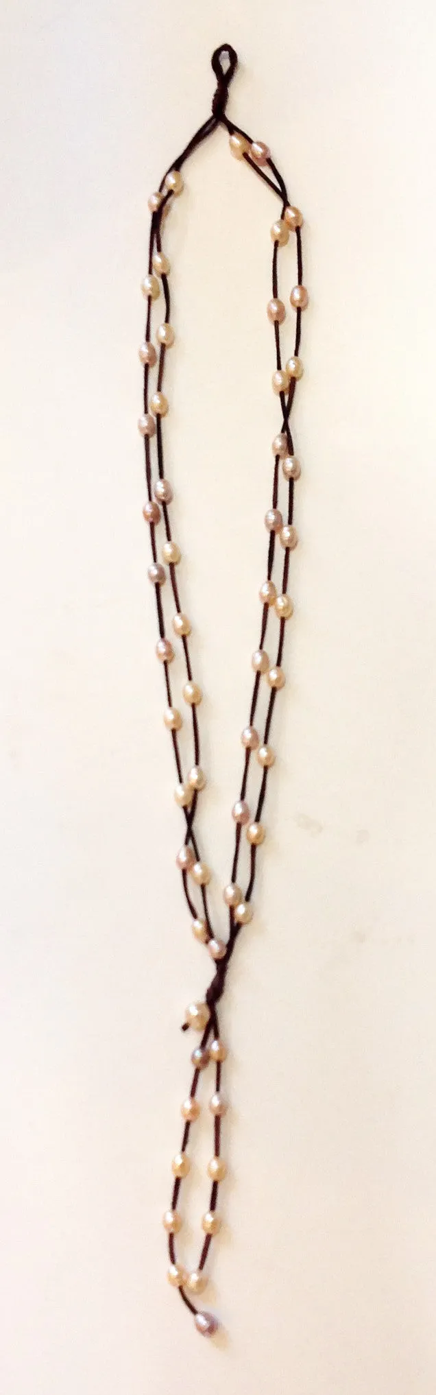 "Dancing Cloud" Freshwater Pearl Necklace