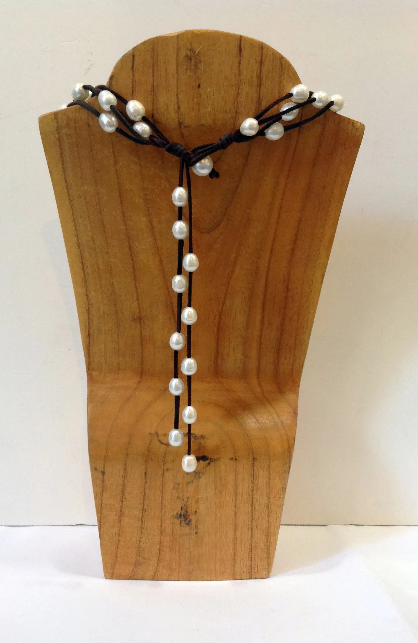 "Dancing Cloud" Freshwater Pearl Necklace