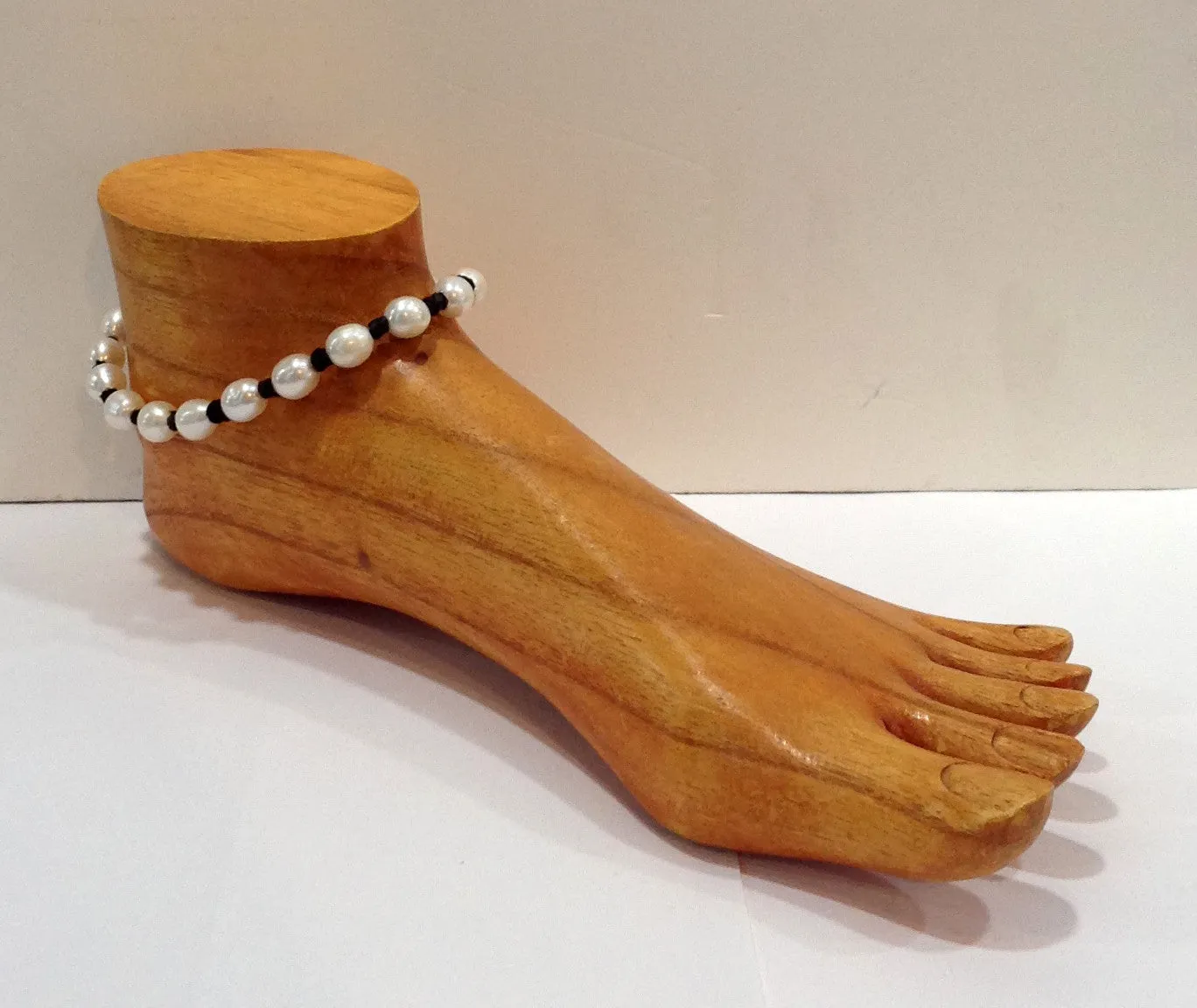 "Knot Another Classic" Freshwater Pearl Anklet