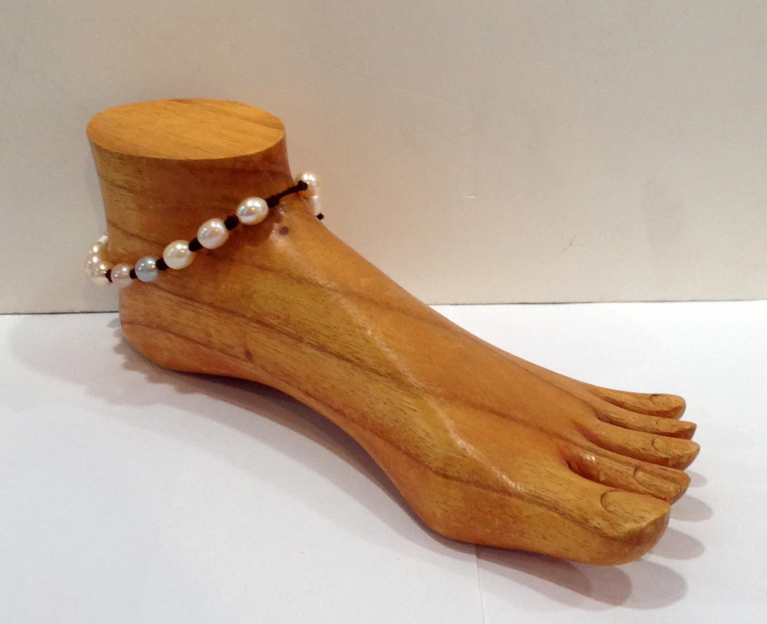 "Knot Another Classic" Freshwater Pearl Anklet