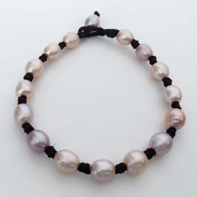 "Knot Another Classic" Freshwater Pearl Anklet