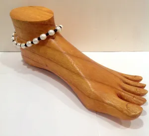 "Knot Another Classic" Freshwater Pearl Anklet
