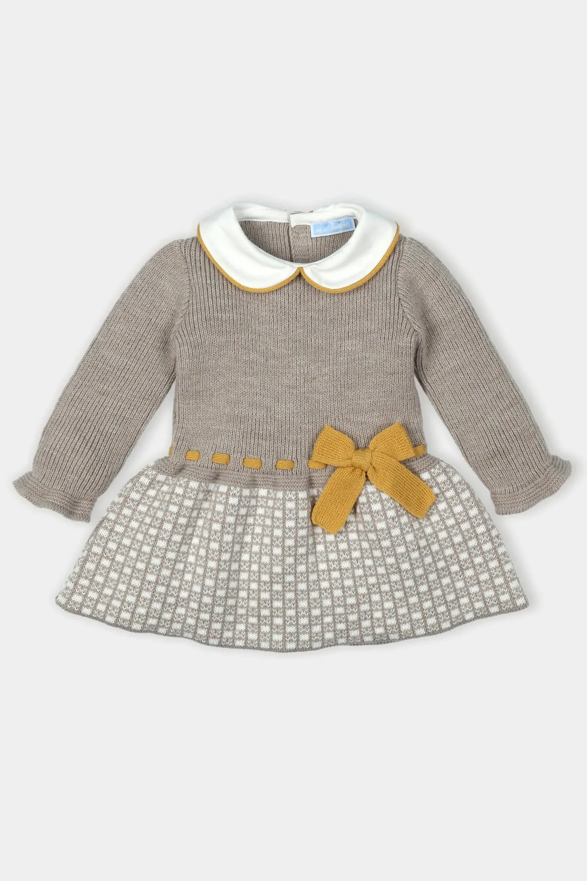 "Marie" Knitted Drop Waist Dress