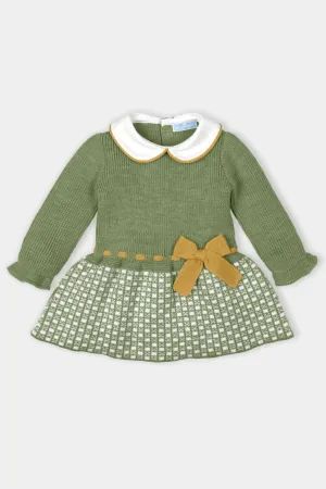 "Marie" Knitted Drop Waist Dress