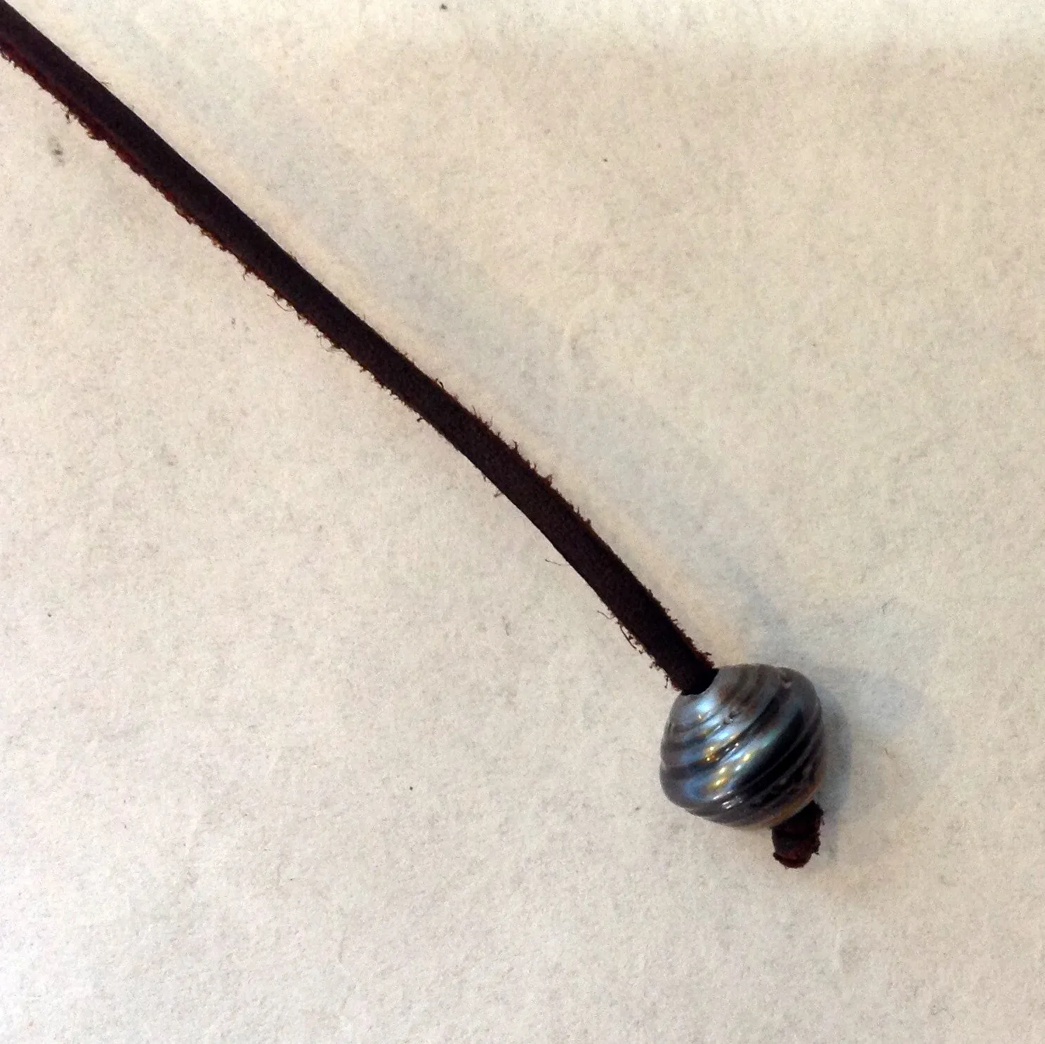 "One Love" Tahitian Pearl Unisex Necklace