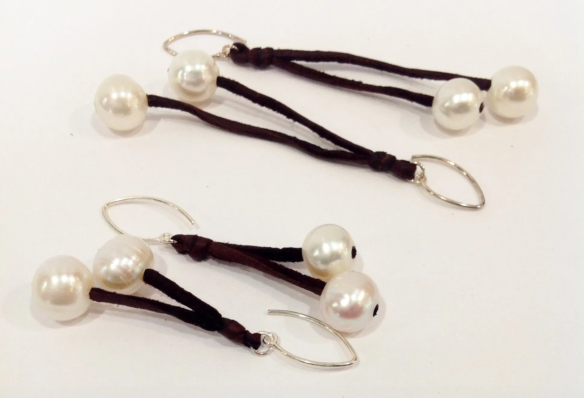 "Sweet Cherries" Freshwater Pearl Earrings