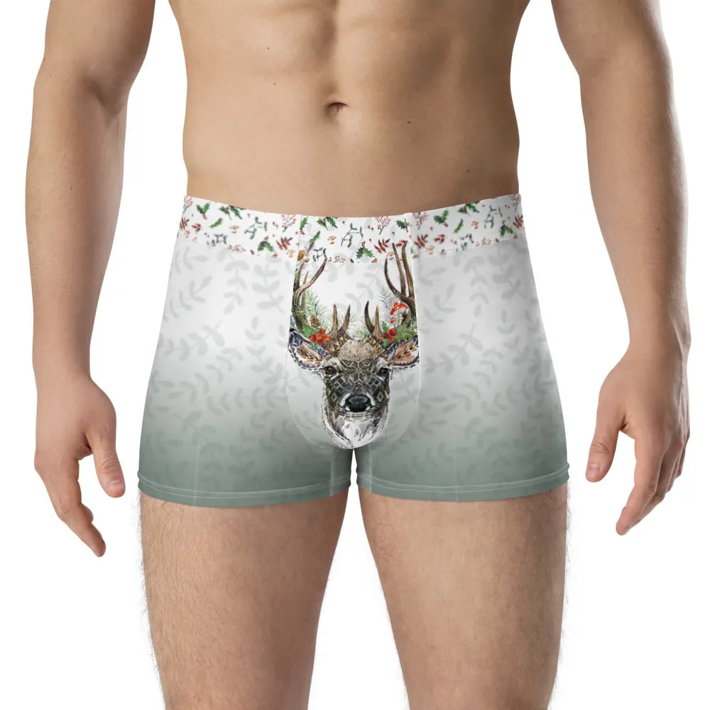 Reindeer Front and Center - Crazy-Ass Undies - Men's Boxer Briefs