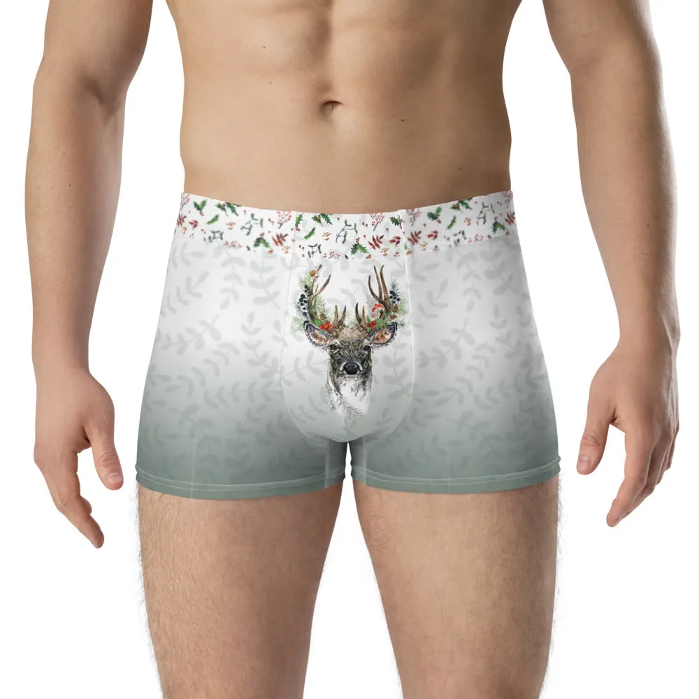 Reindeer Front and Center - Crazy-Ass Undies - Men's Boxer Briefs