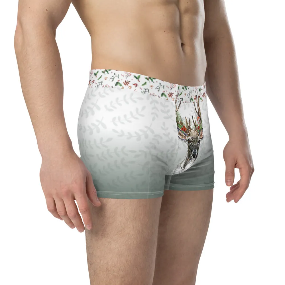 Reindeer Front and Center - Crazy-Ass Undies - Men's Boxer Briefs