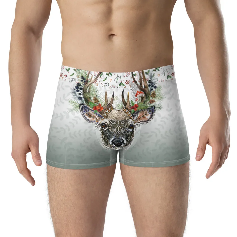 Reindeer Front and Center - Crazy-Ass Undies - Men's Boxer Briefs