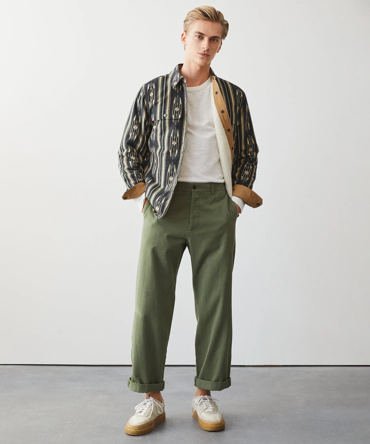 Relaxed Fit Japanese Selvedge Chino