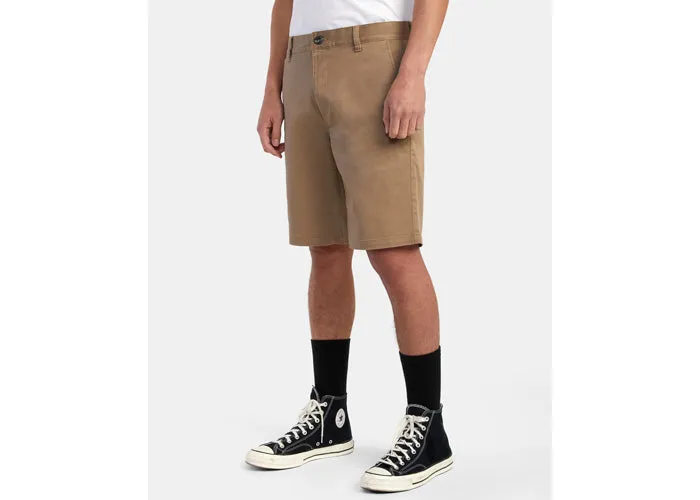 RVCA Weekend Stretch 20" Shorts Dark Khaki