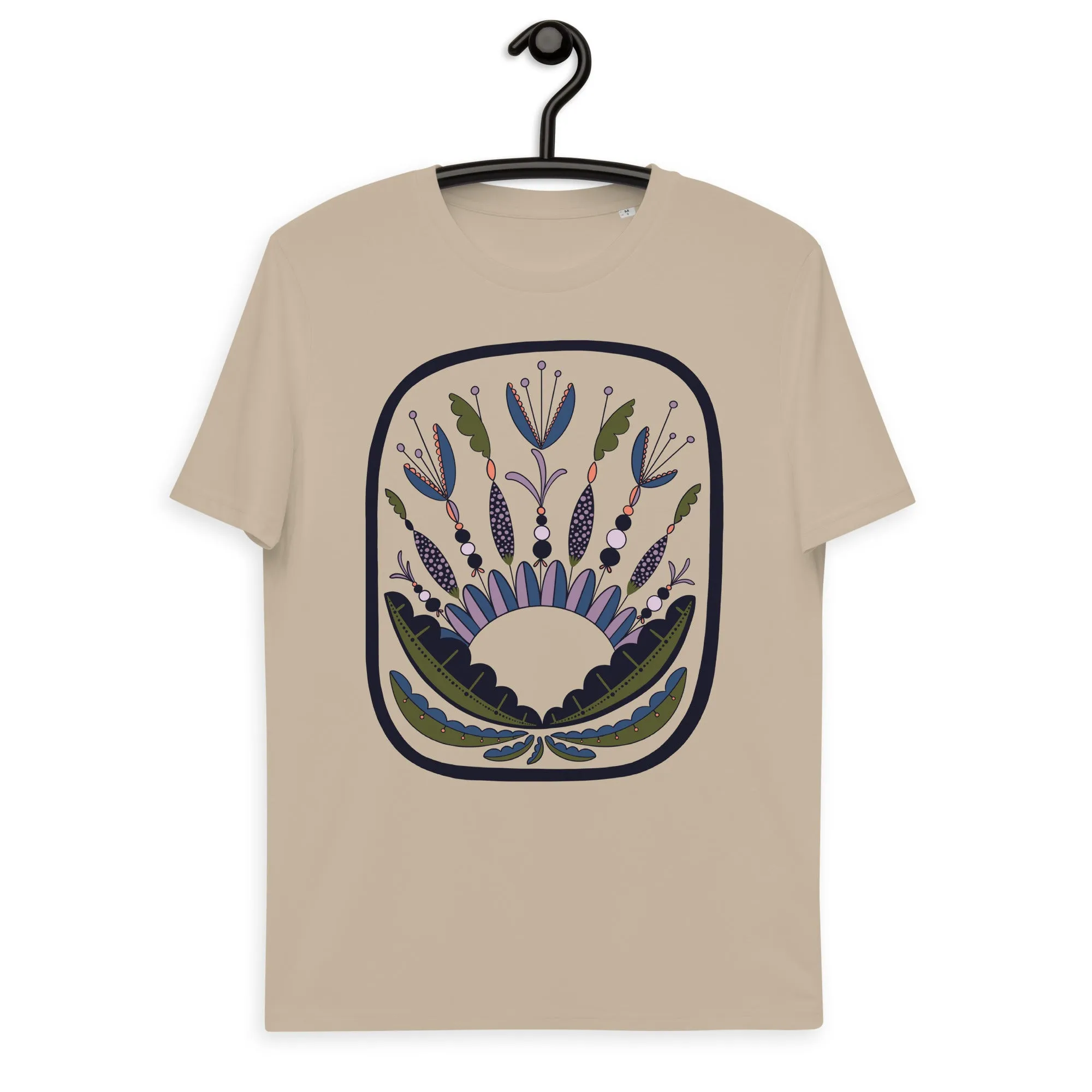 Scandinavian Folkart - Unisex Organic Cotton T-Shirt