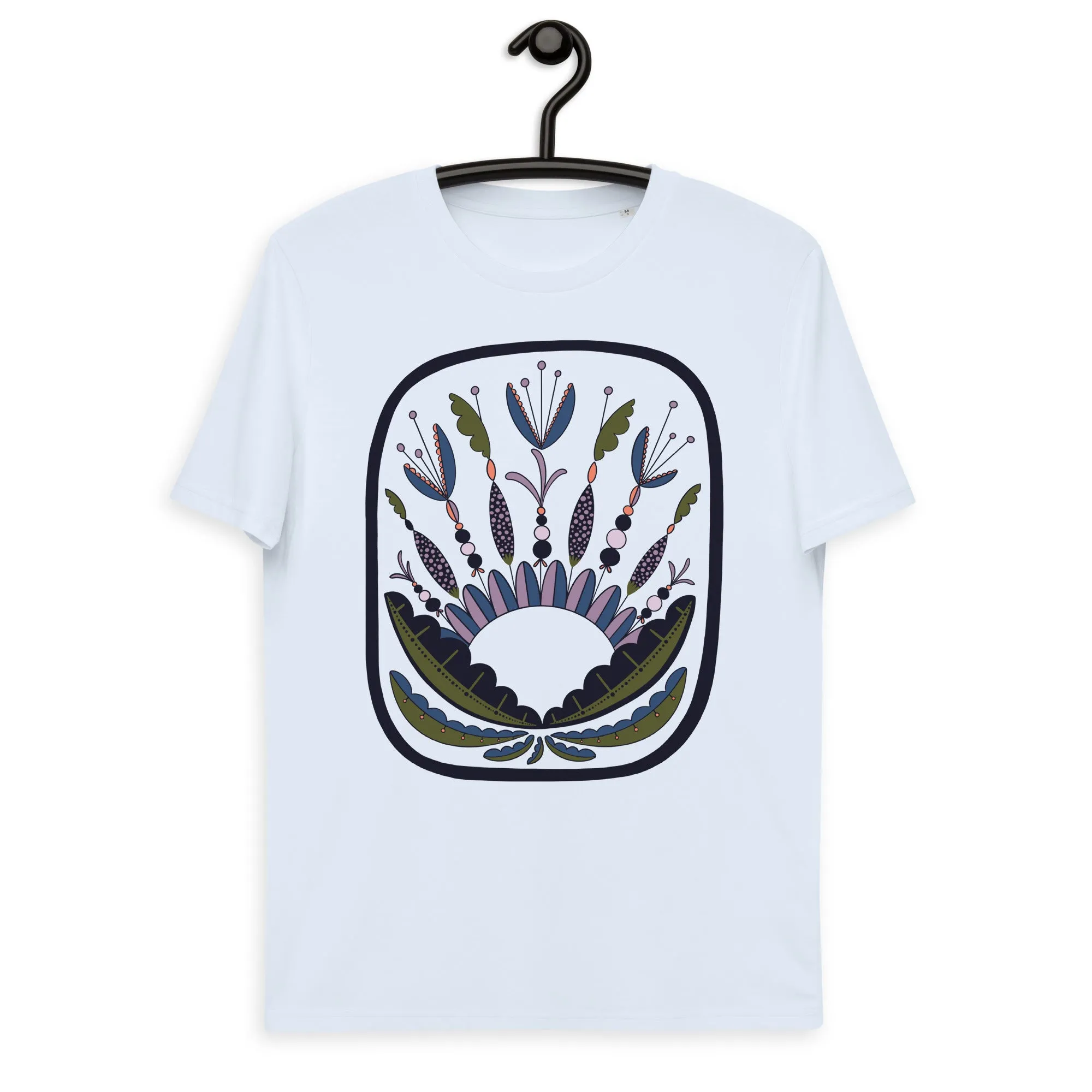 Scandinavian Folkart - Unisex Organic Cotton T-Shirt