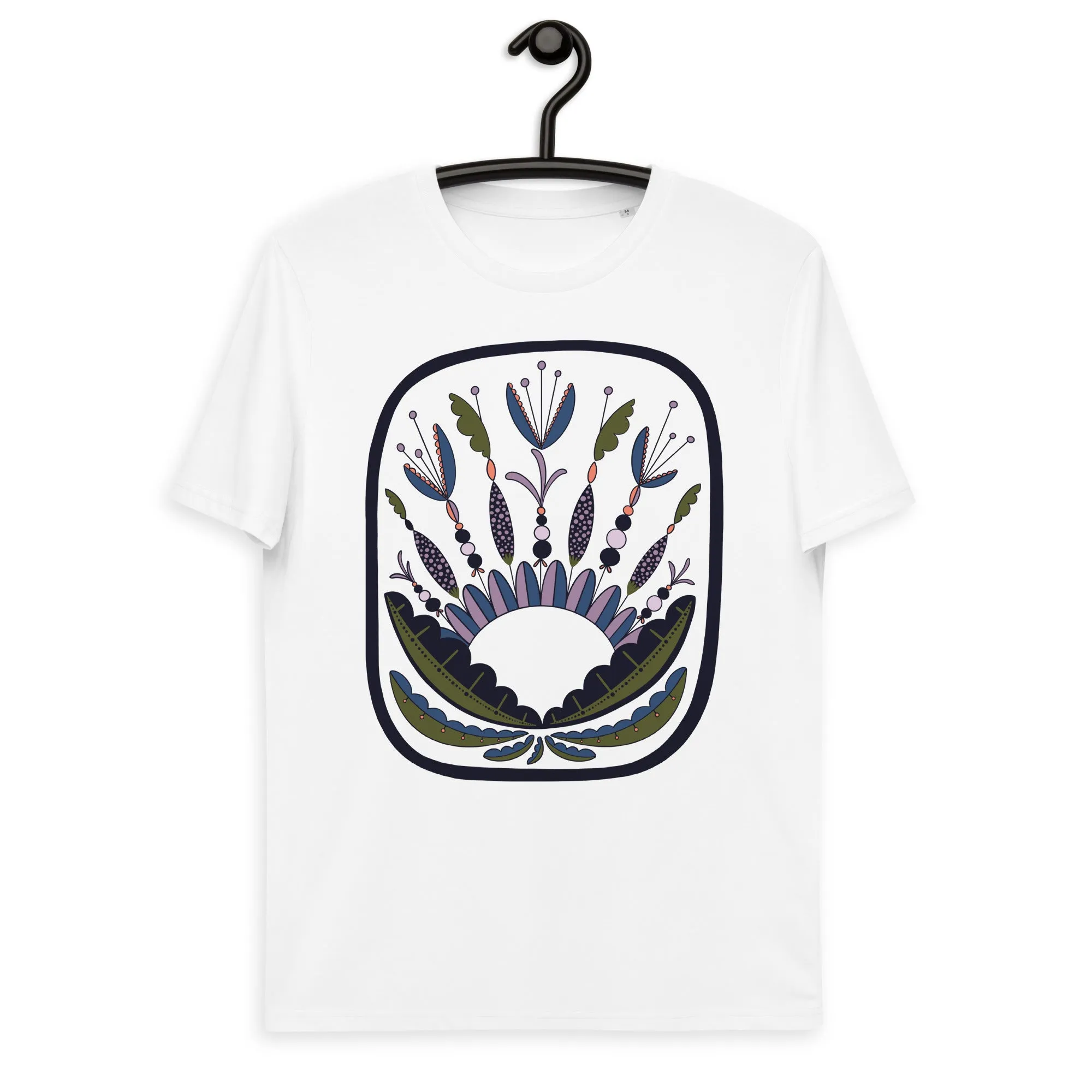 Scandinavian Folkart - Unisex Organic Cotton T-Shirt