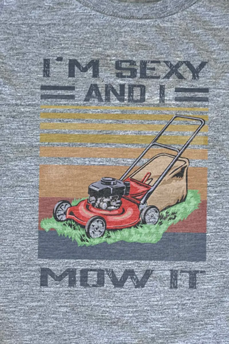 Sexy & I Mow It Unisex Dri-Power Poly Tee