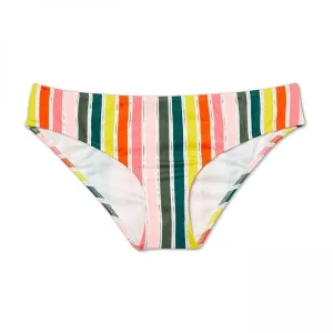 Shade & Shore Women's Beach Hipster Striped Bikini Bottom