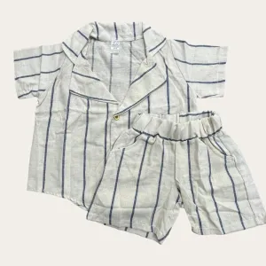 Simple Striped Jogging Short 3 S-140