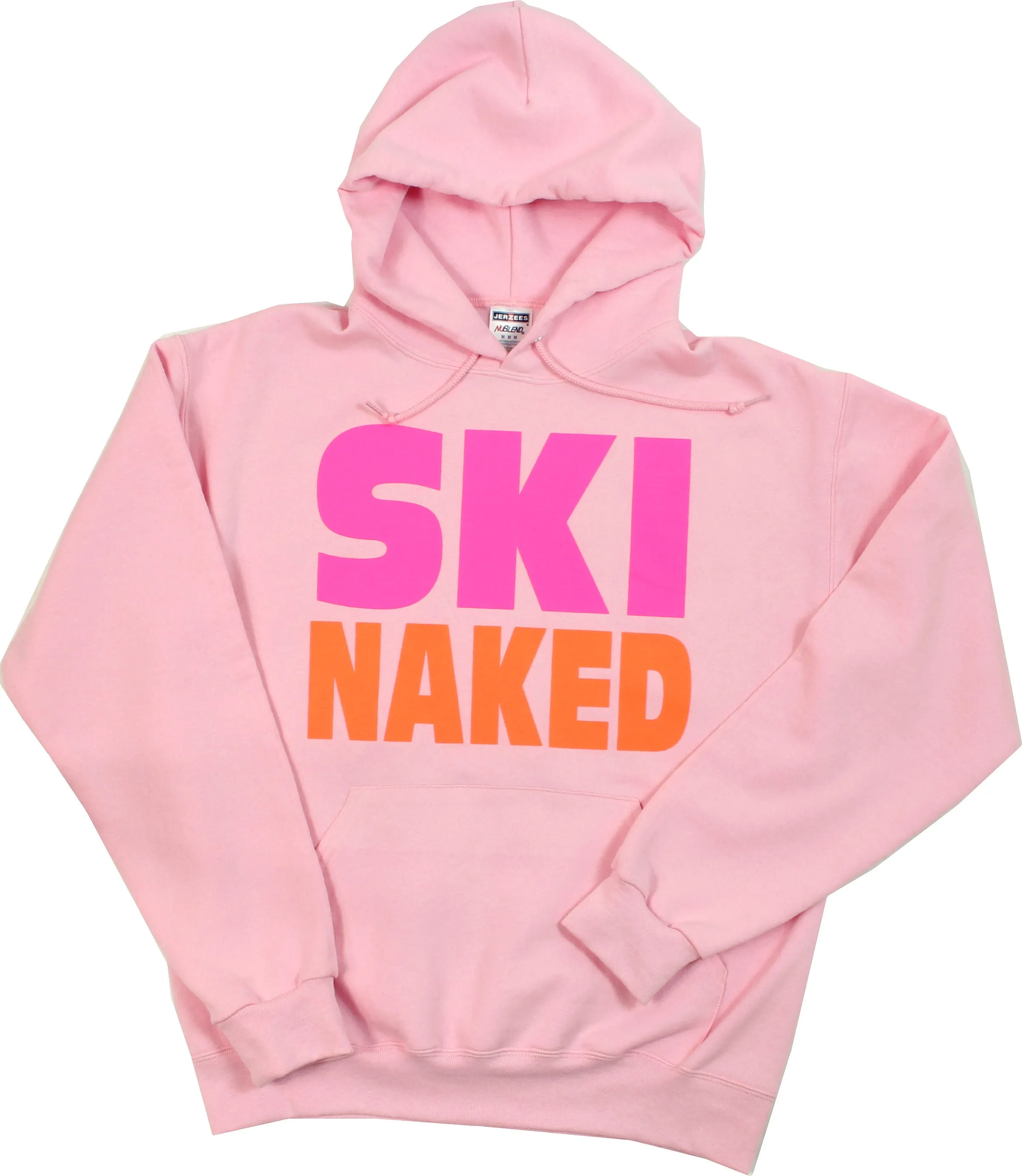 Ski Naked Graphic Crew Neck Pullover Sweatshirt