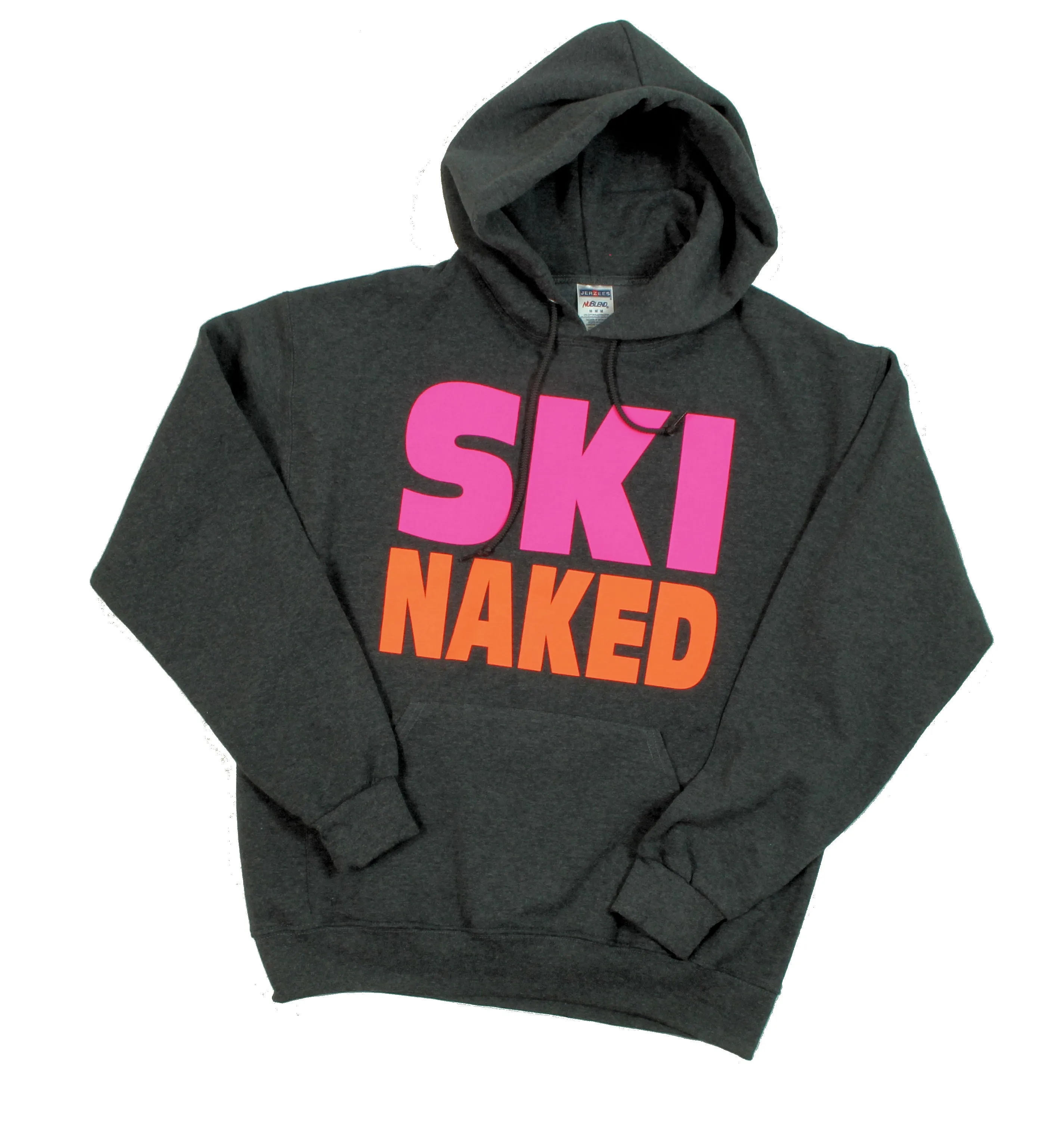 Ski Naked Graphic Crew Neck Pullover Sweatshirt