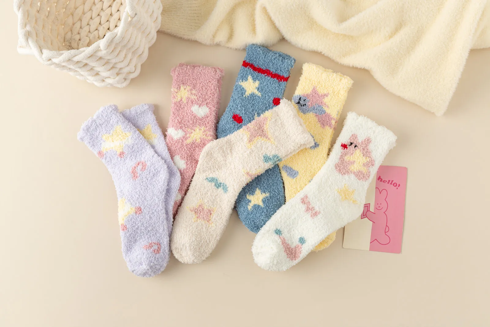 Starlight Soft Woolen Socks