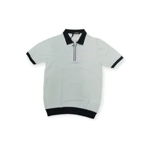 Stefano R Men's Knitted Golfer Mint
