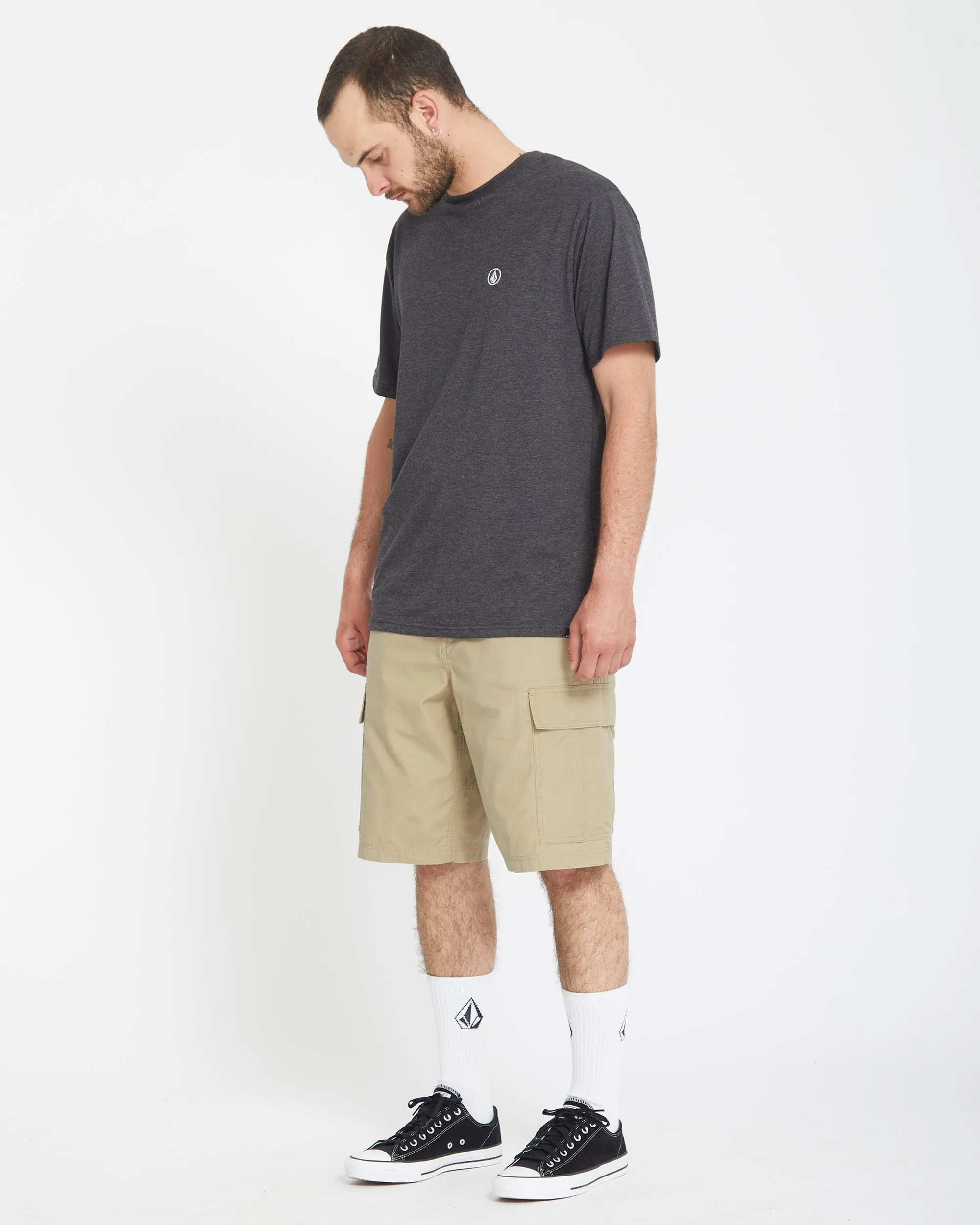 Strange Tripper Cargo 22" Shorts - KHAKI